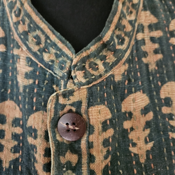 KANTHA long vest. - Picture 3 of 6